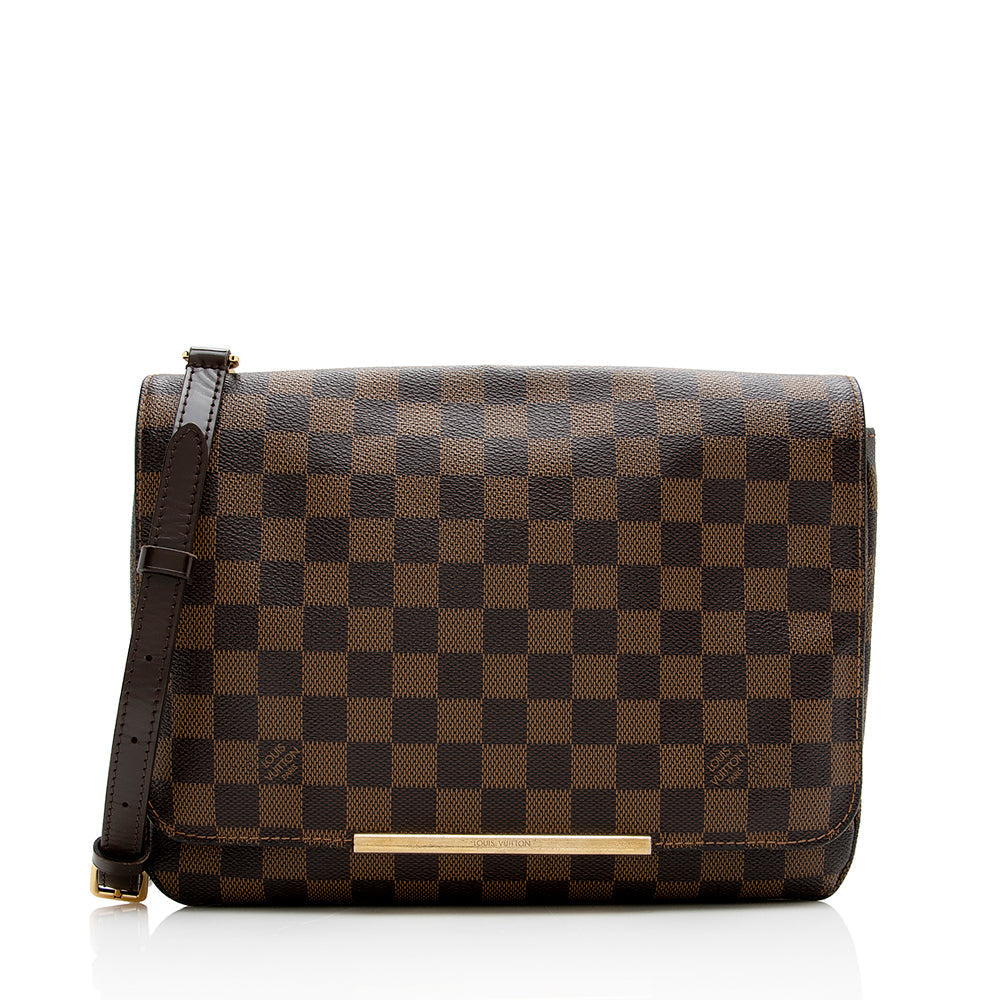 Louis Vuitton Damier Ebene Hoxton PM Shoulder Bag (SHF-18333)