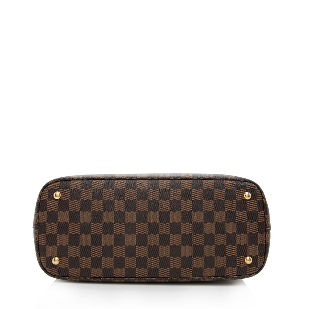 Louis Vuitton Damier Ebene Kensington Tote (SHF-18012)
