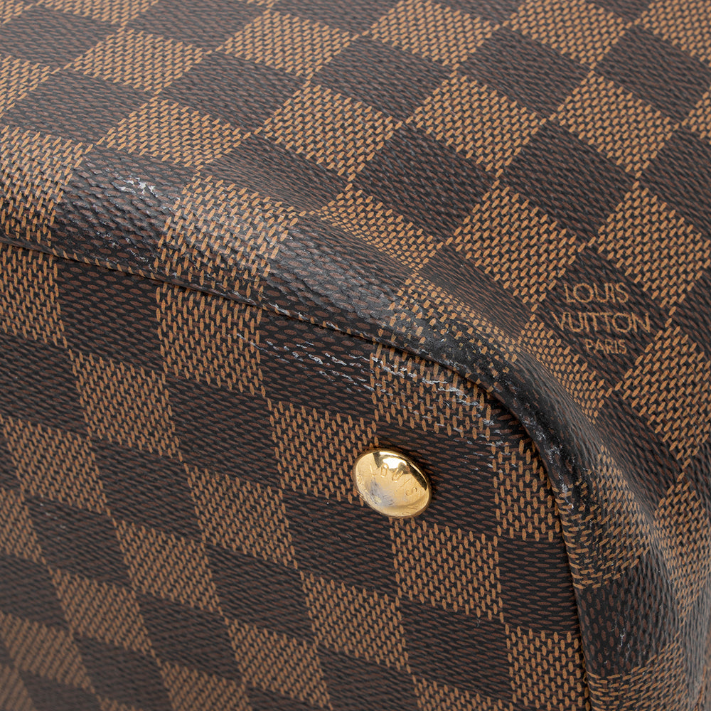 Louis Vuitton Damier Ebene Kensington Tote (SHF-18012)