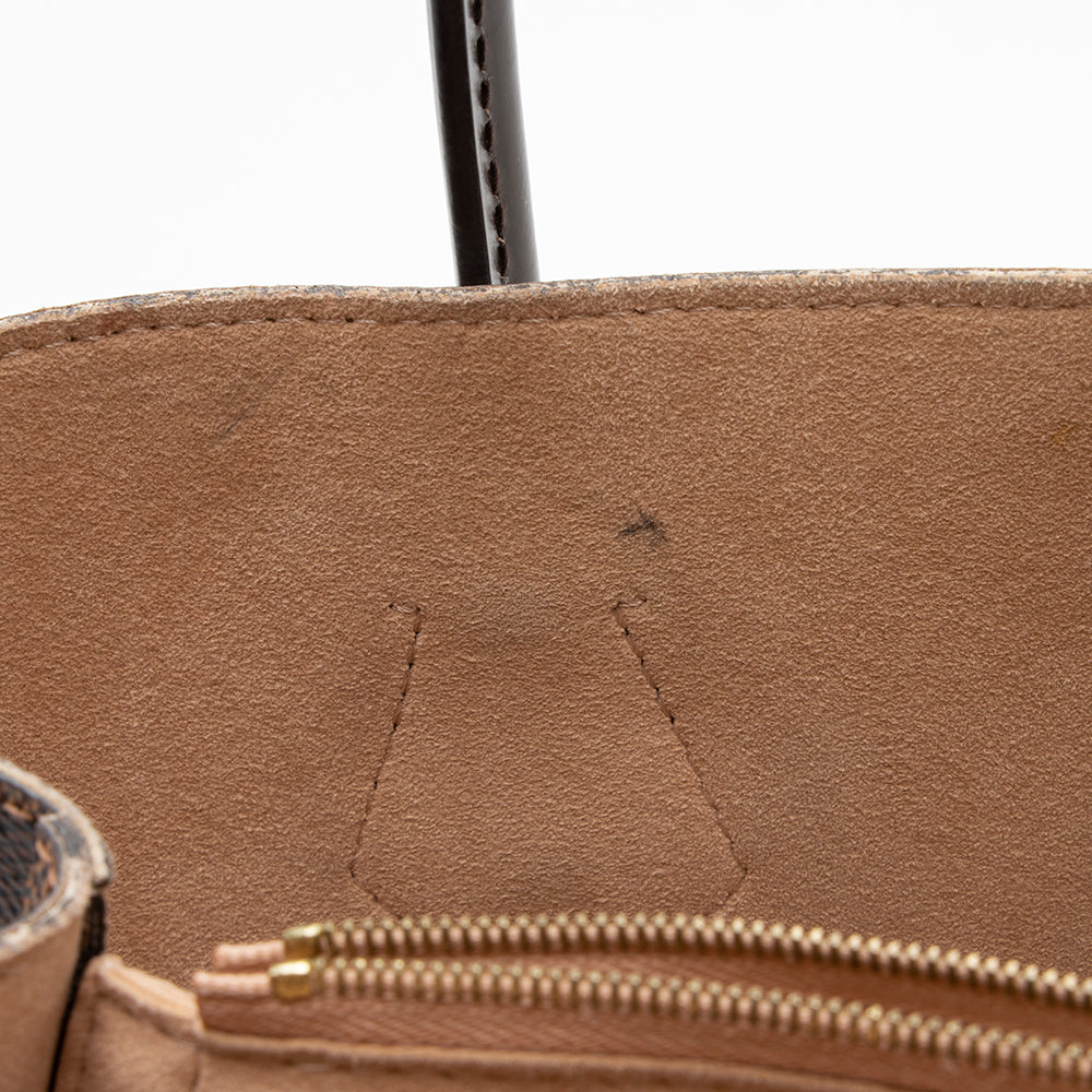Louis Vuitton Damier Ebene Kensington Tote (SHF-18012)