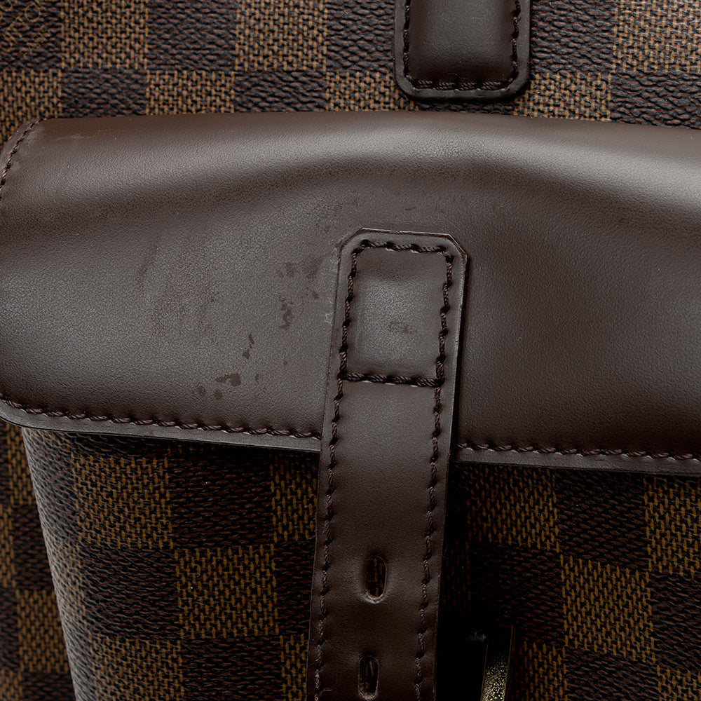 Louis Vuitton Damier Ebene Manosque GM Tote (SHF-14599)