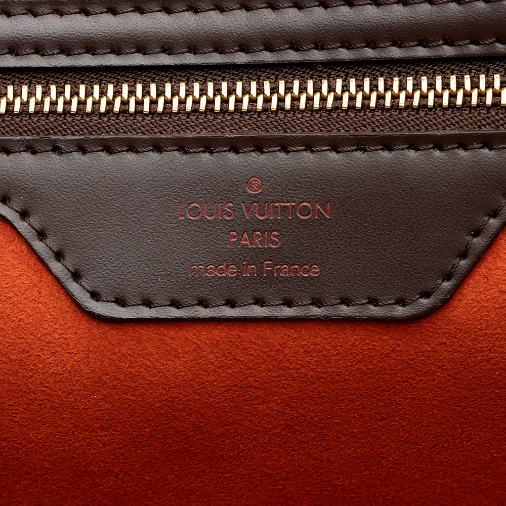 Louis Vuitton Damier Ebene Manosque GM Tote (SHF-14599)
