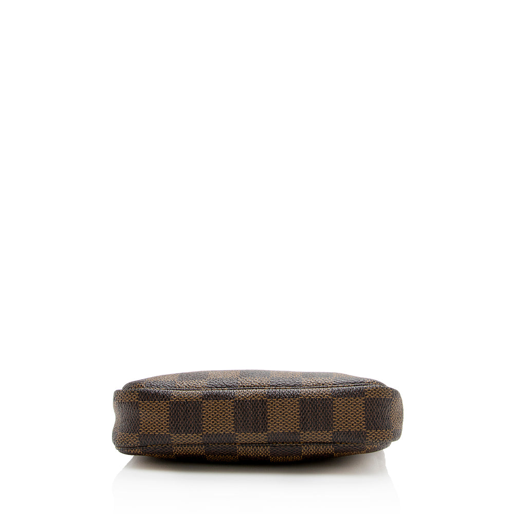 Louis Vuitton Damier Ebene Mini Pochette Accessoires (SHF-17365)