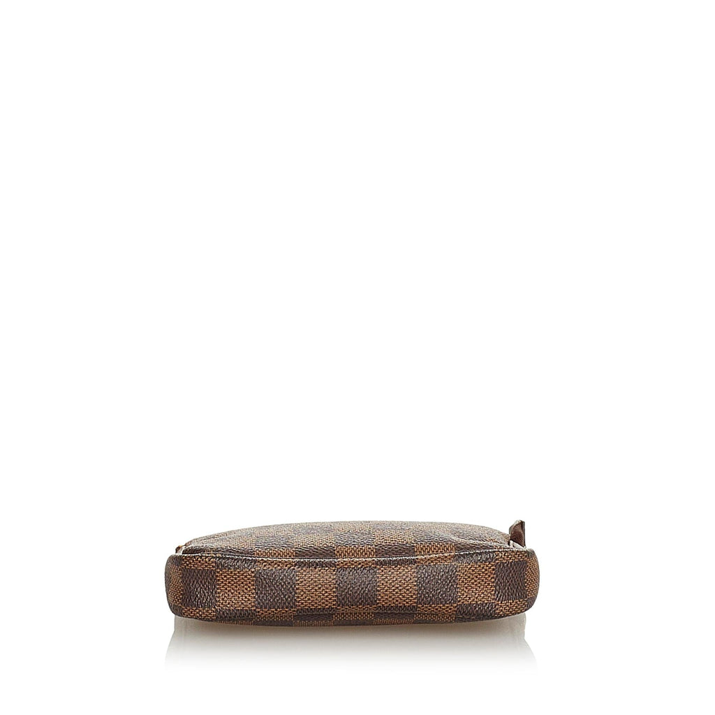 Louis Vuitton Damier Ebene Mini Pochette Accessoires (SHG-27032)