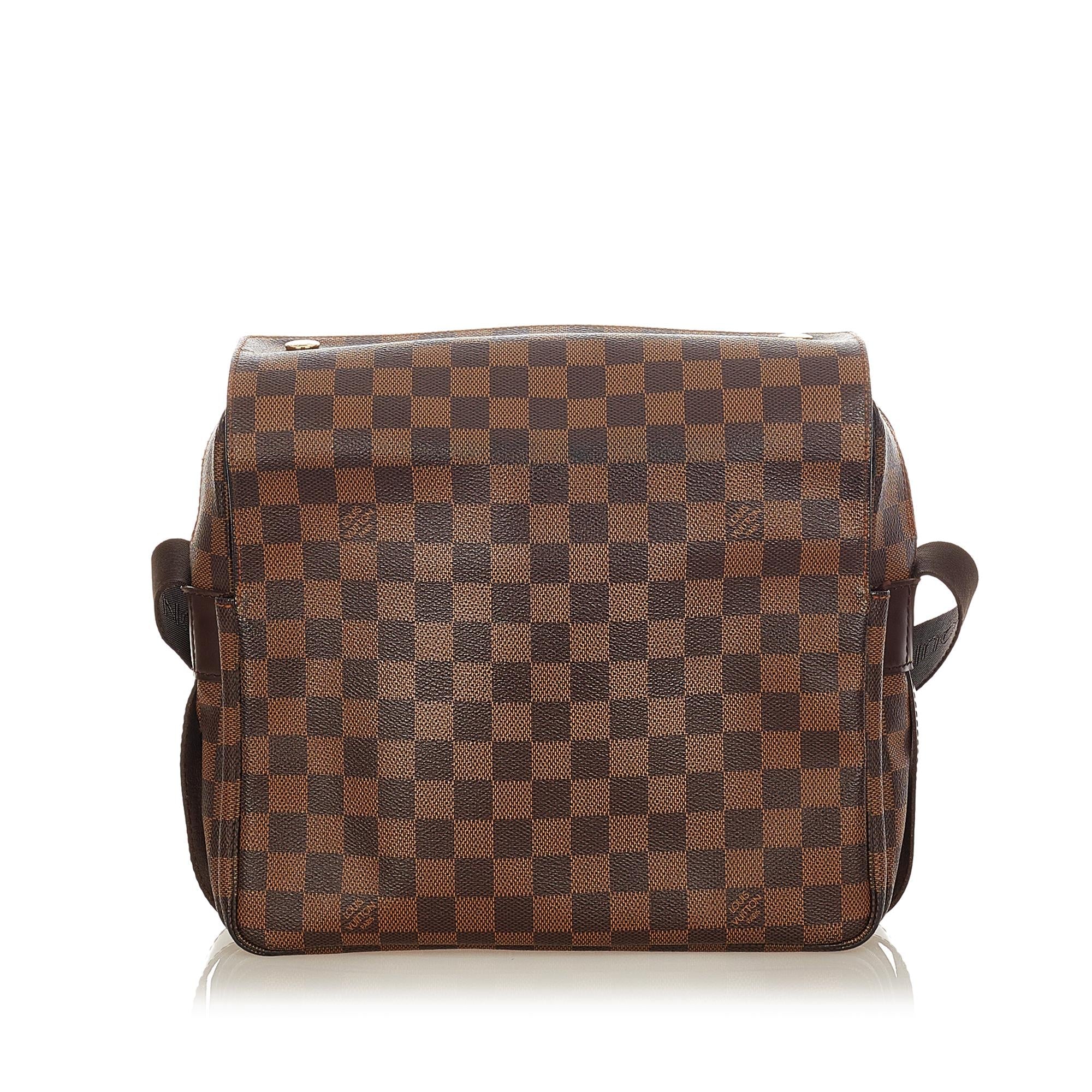 Louis Vuitton Damier Ebene Naviglio (SHG-25541)