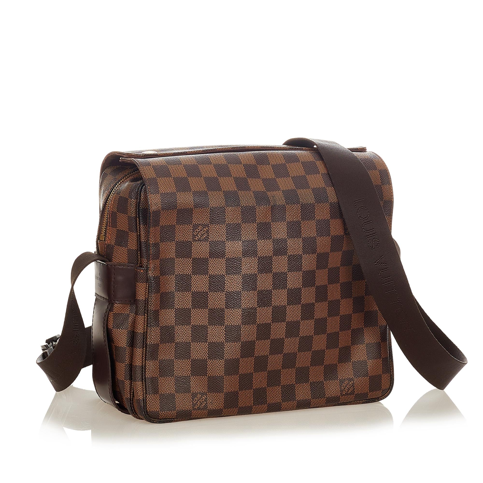 Louis Vuitton Damier Ebene Naviglio (SHG-25541)