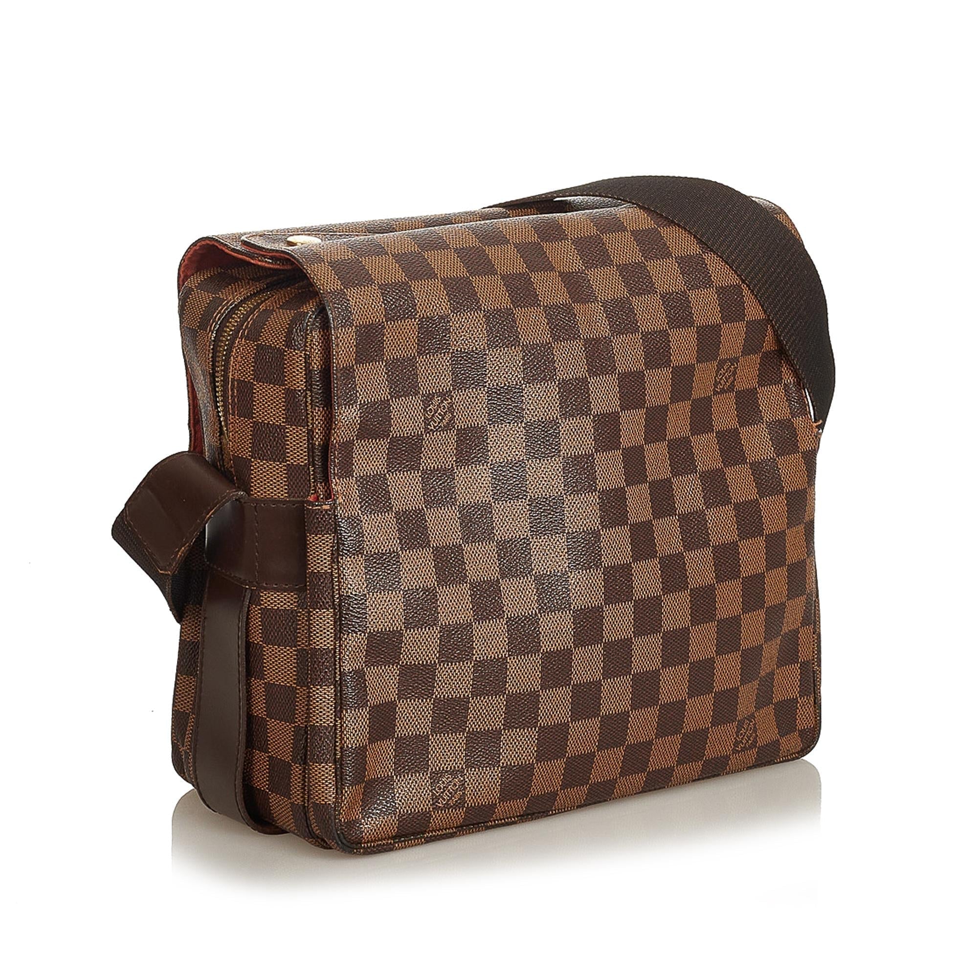 Louis Vuitton Damier Ebene Naviglio (SHG-25760)