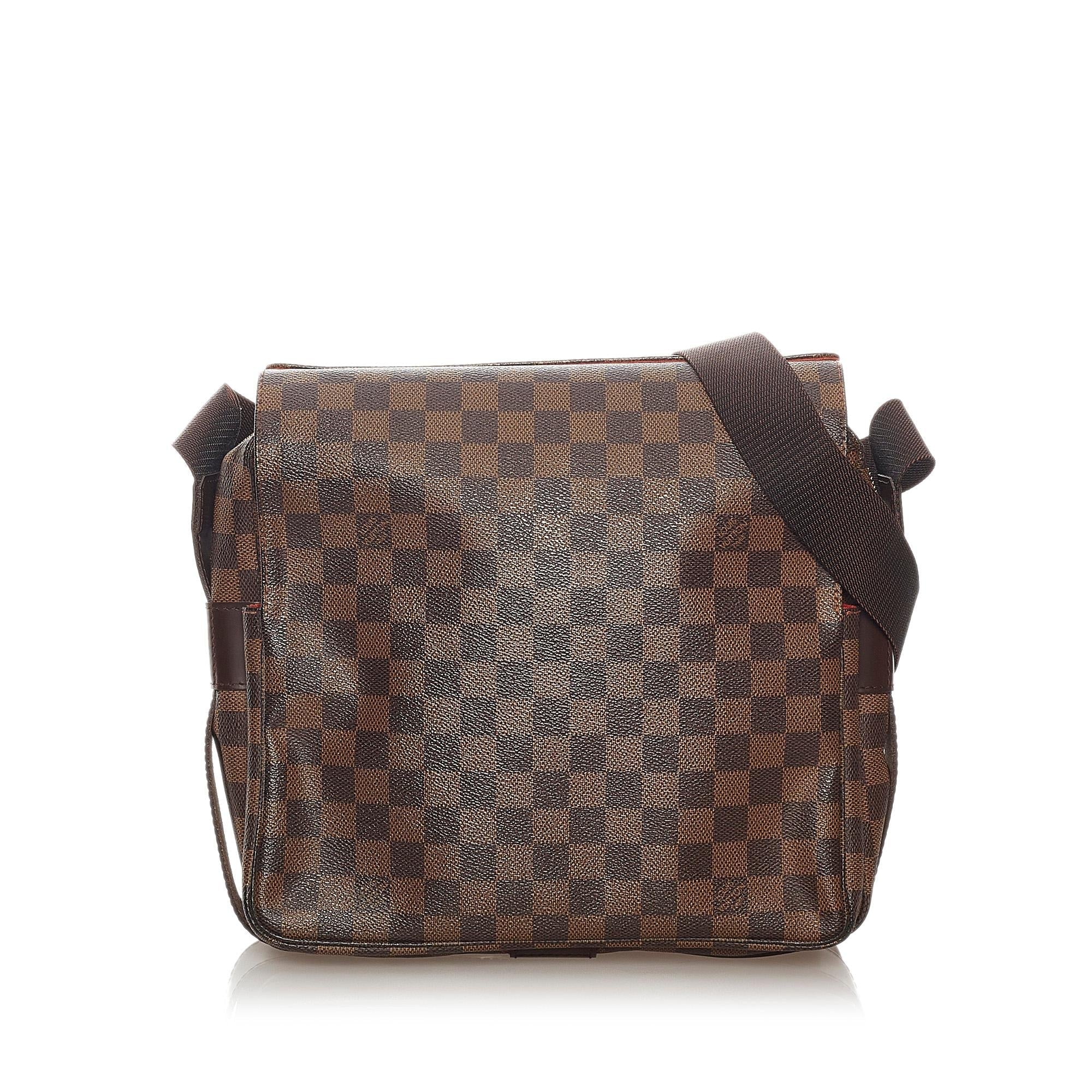 Louis Vuitton Damier Ebene Naviglio (SHG-27573)