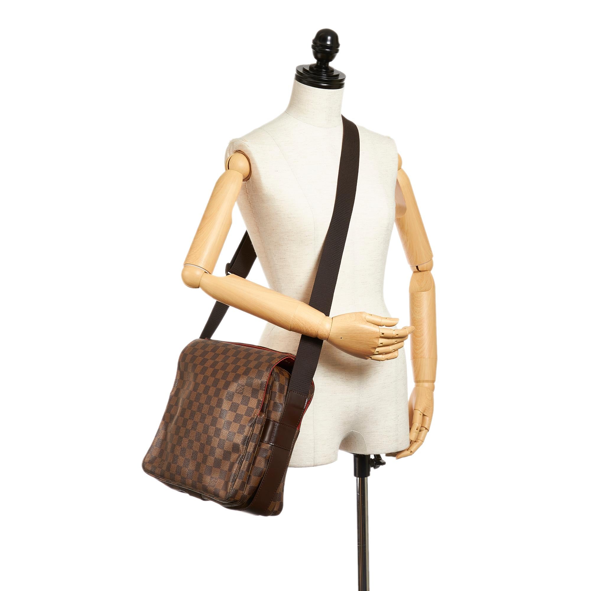 Louis Vuitton Damier Ebene Naviglio (SHG-27573)