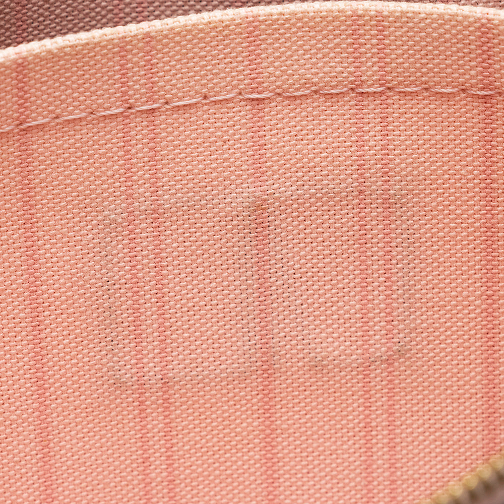 Louis Vuitton Damier Ebene Neverfull MM Pochette (SHF-16975)