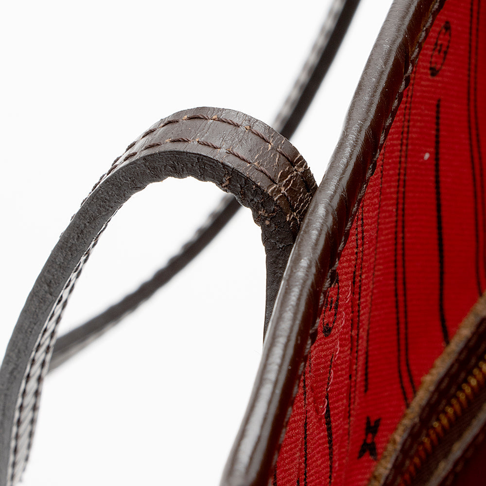 Louis Vuitton Damier Ebene Neverfull MM Tote (SHF-18118)