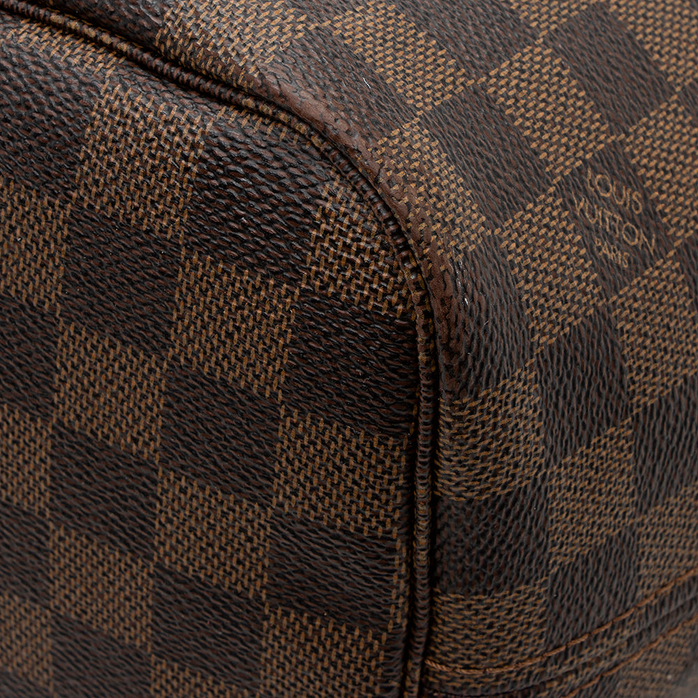 Louis Vuitton Damier Ebene Neverfull MM Tote (SHF-18425)