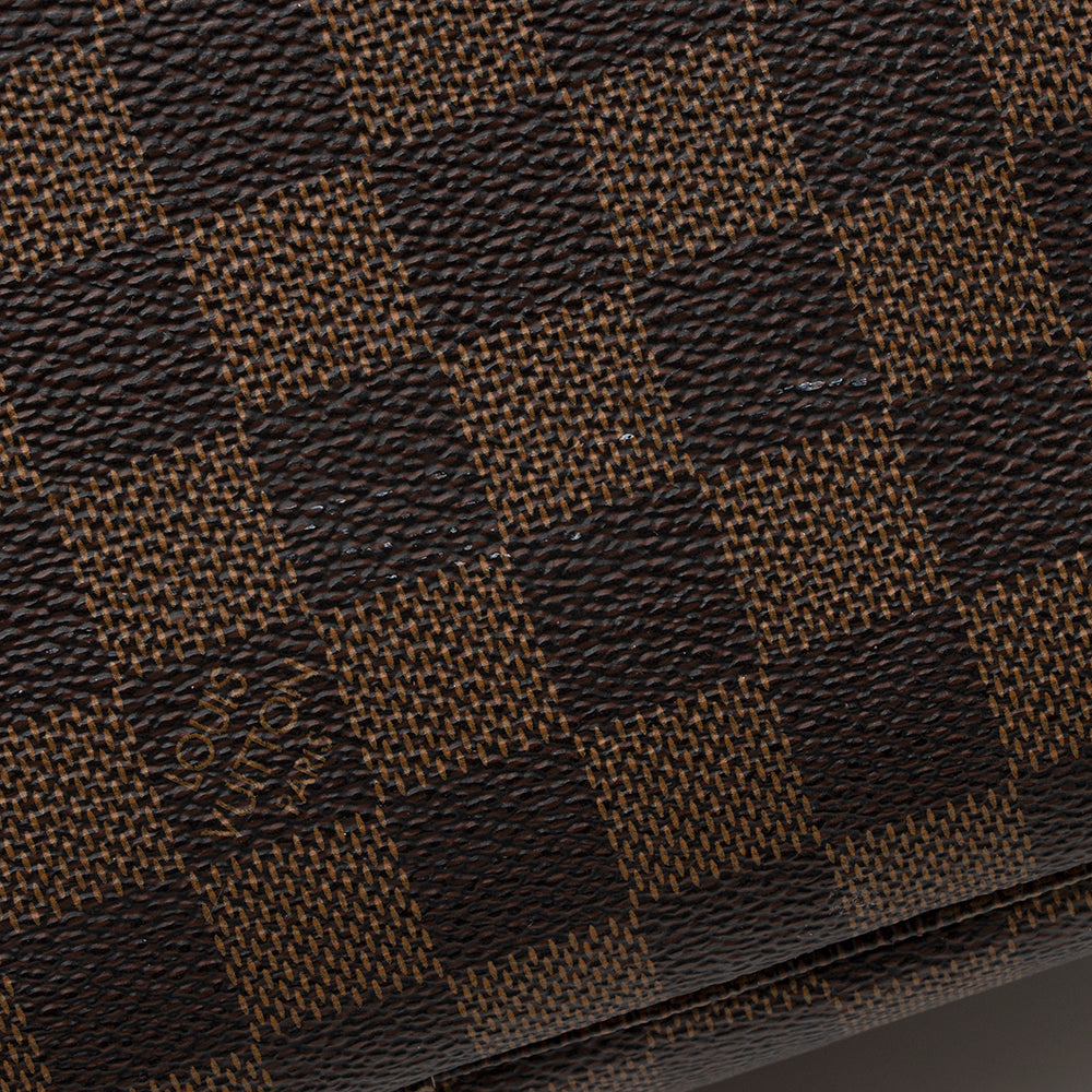 Louis Vuitton Damier Ebene Neverfull MM Tote (SHF-18425)