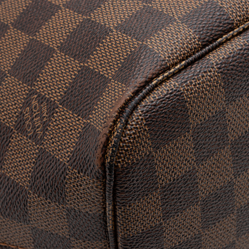 Louis Vuitton Damier Ebene Neverfull MM Tote (SHF-17060)