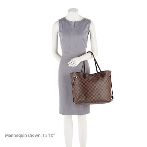 Louis Vuitton Damier Ebene Neverfull MM Tote (SHF-17060)