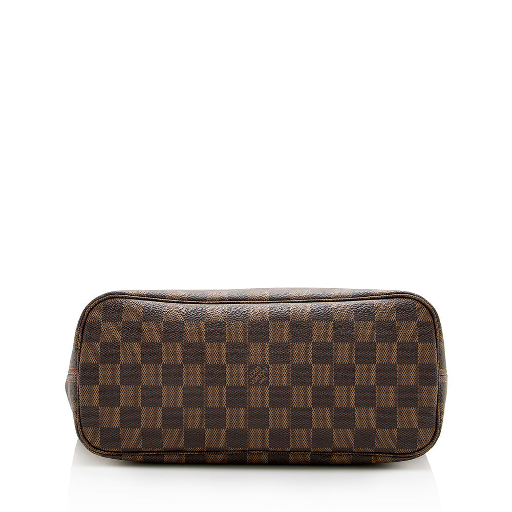 Louis Vuitton Damier Ebene Neverfull PM Tote (SHF-18296)