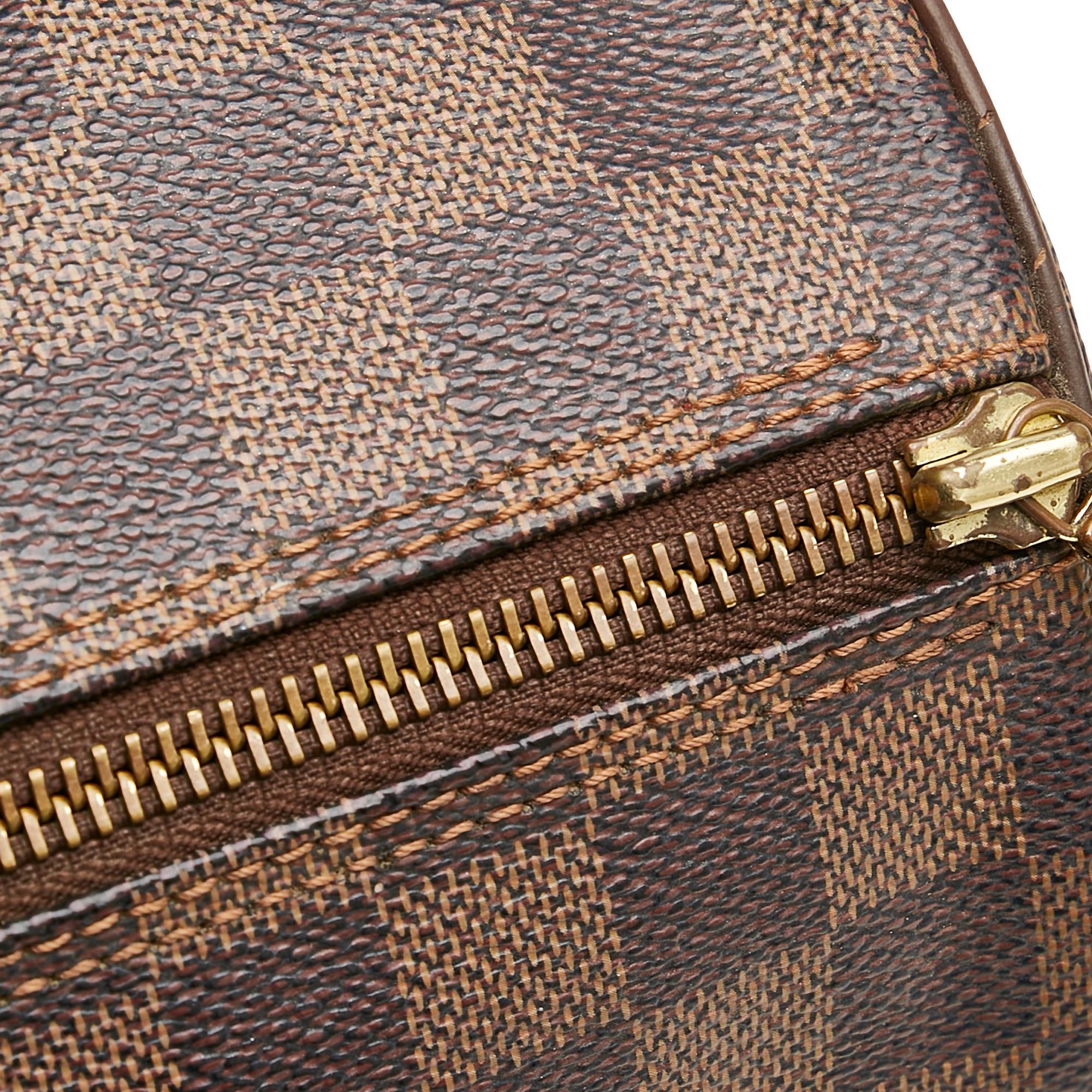 Louis Vuitton Damier Ebene Papillon 30 (SHG-27391)