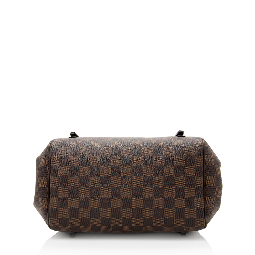 Louis Vuitton Damier Ebene Rivington PM Satchel (SHF-18474)
