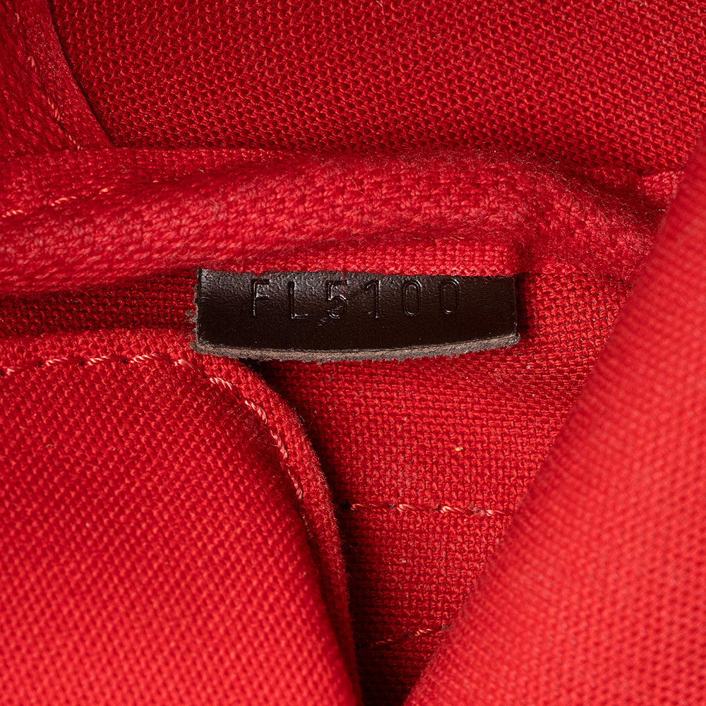 Louis Vuitton Damier Ebene Rivington PM Satchel (SHF-18474)