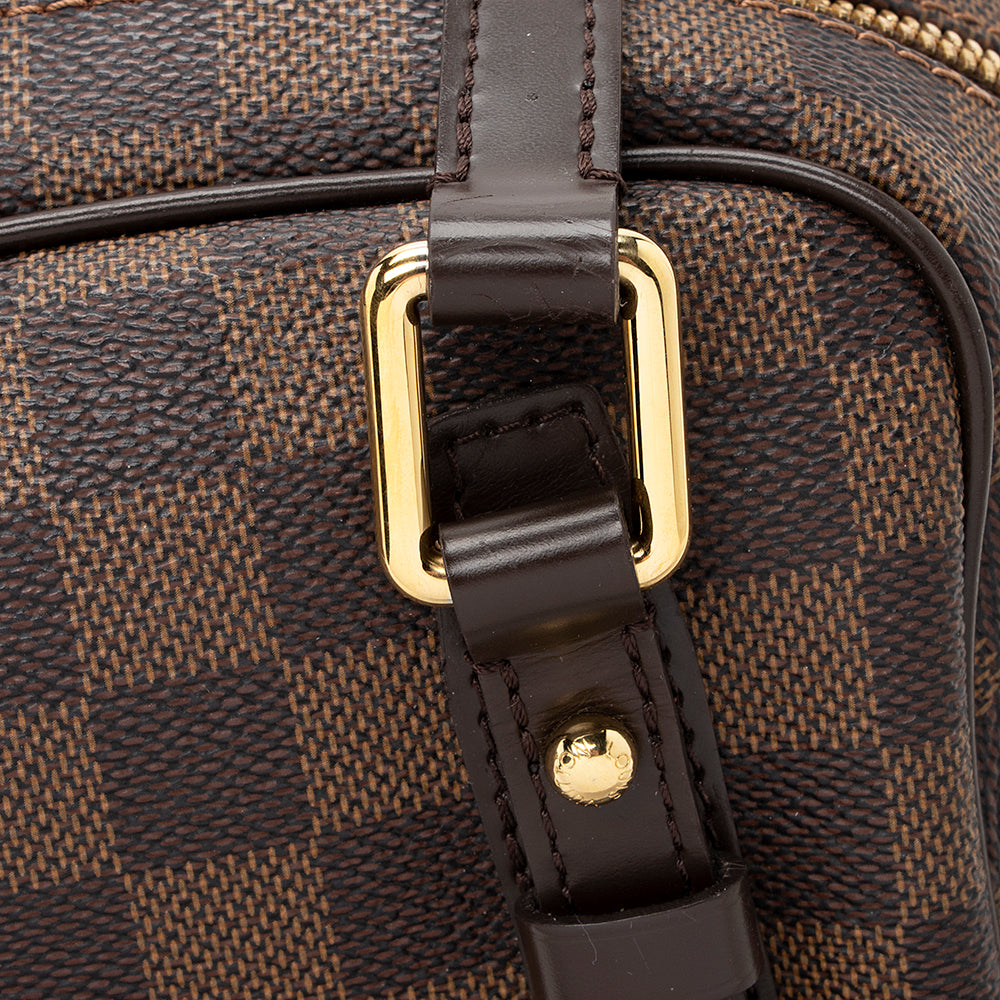 Louis Vuitton Damier Ebene Rivington PM Satchel (SHF-18474)