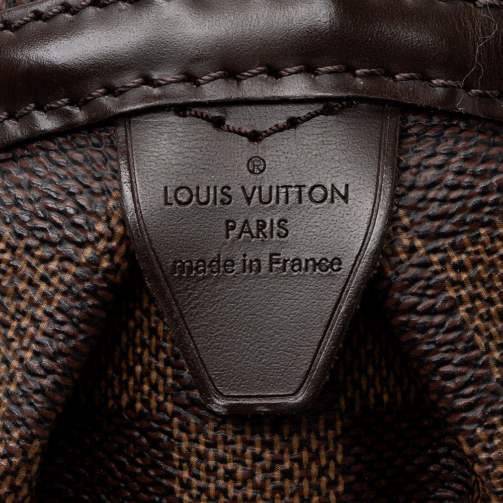 Louis Vuitton Damier Ebene Rivington PM Satchel (SHF-18474)