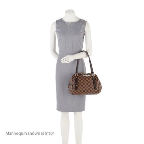 Louis Vuitton Damier Ebene Rivington PM Satchel (SHF-18474)