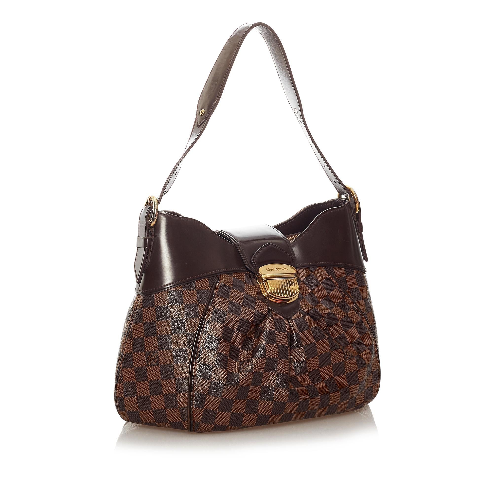 Louis Vuitton Damier Ebene Sistina PM (SHG-27609)