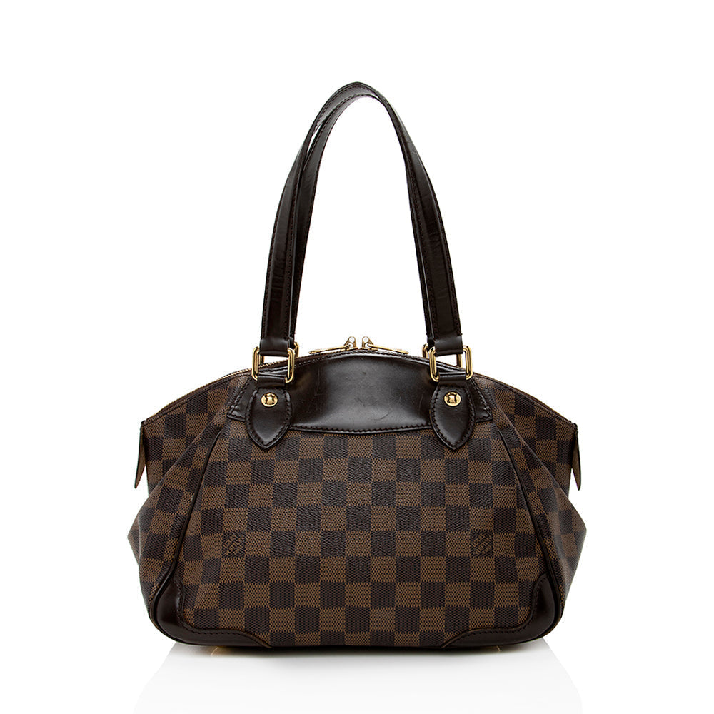 Louis Vuitton Damier Ebene Verona PM Shoulder Bag (SHF-15080)