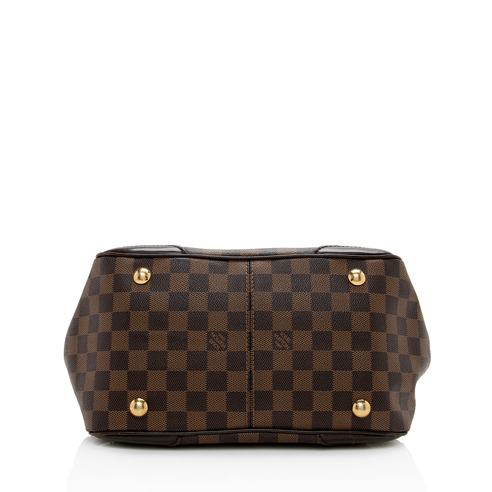 Louis Vuitton Damier Ebene Verona PM Shoulder Bag (SHF-15080)