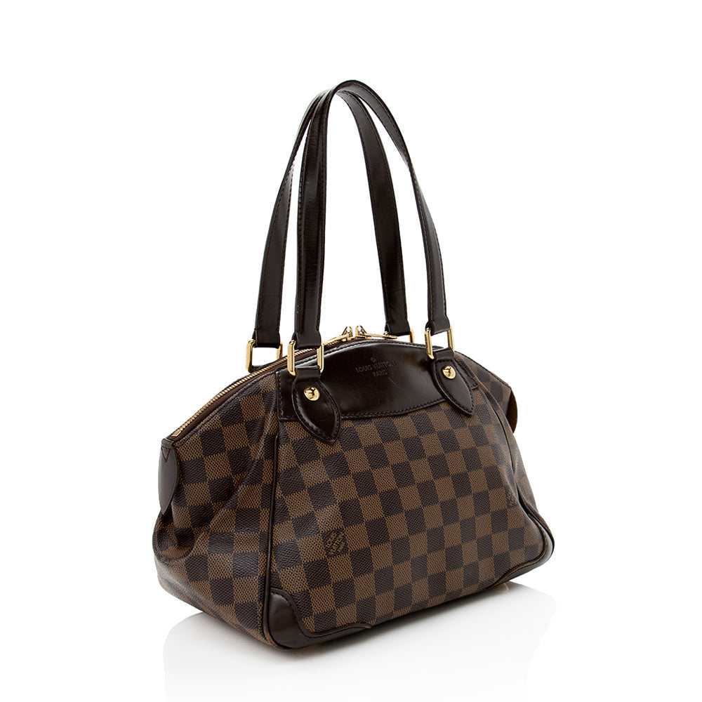Louis Vuitton Damier Ebene Verona PM Shoulder Bag (SHF-15080)