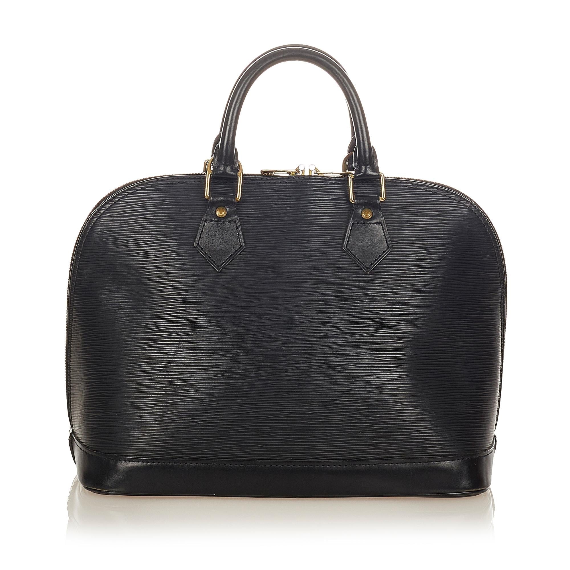 Louis Vuitton Epi Alma PM (SHG-26697)