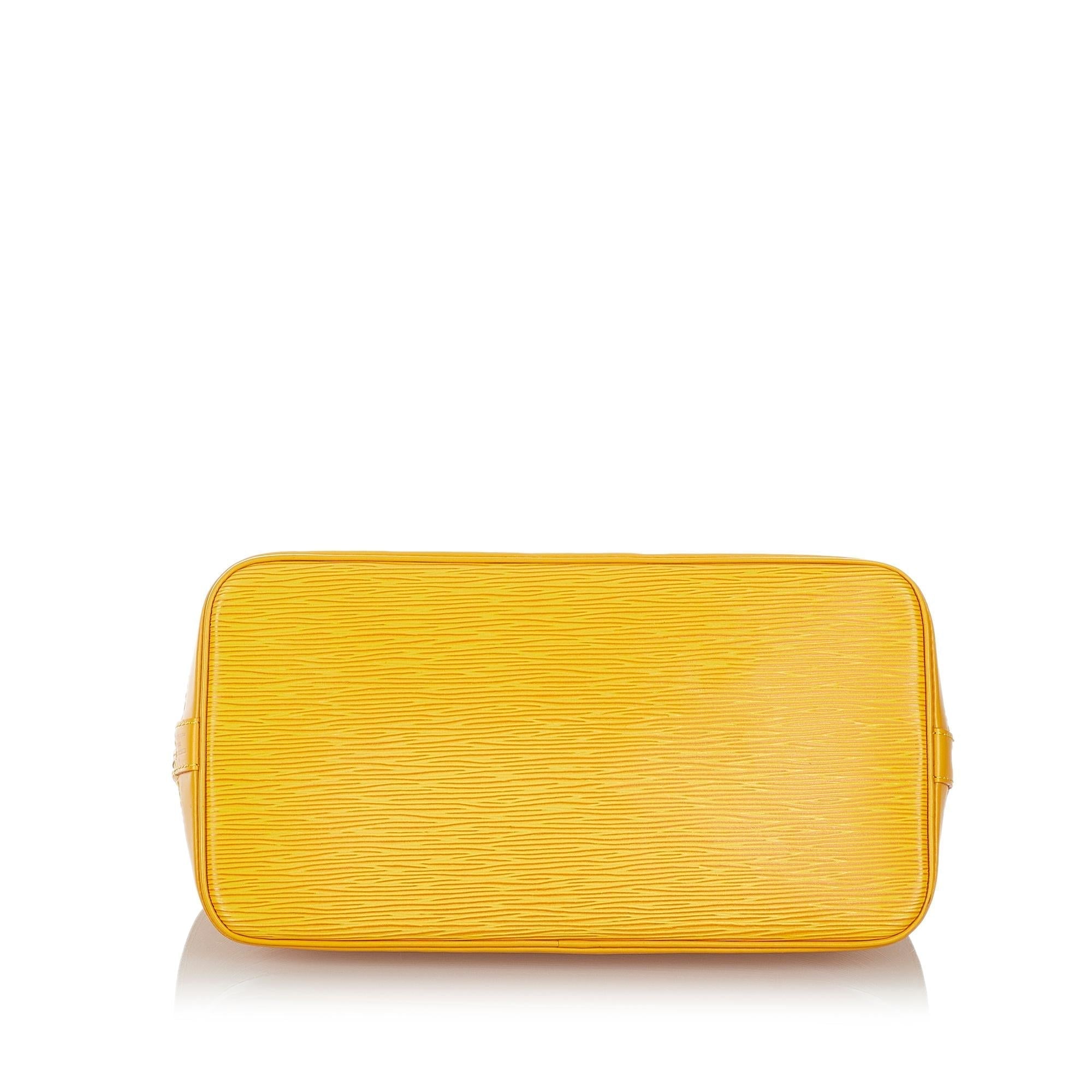 Louis Vuitton Epi Alma PM (SHG-26936)