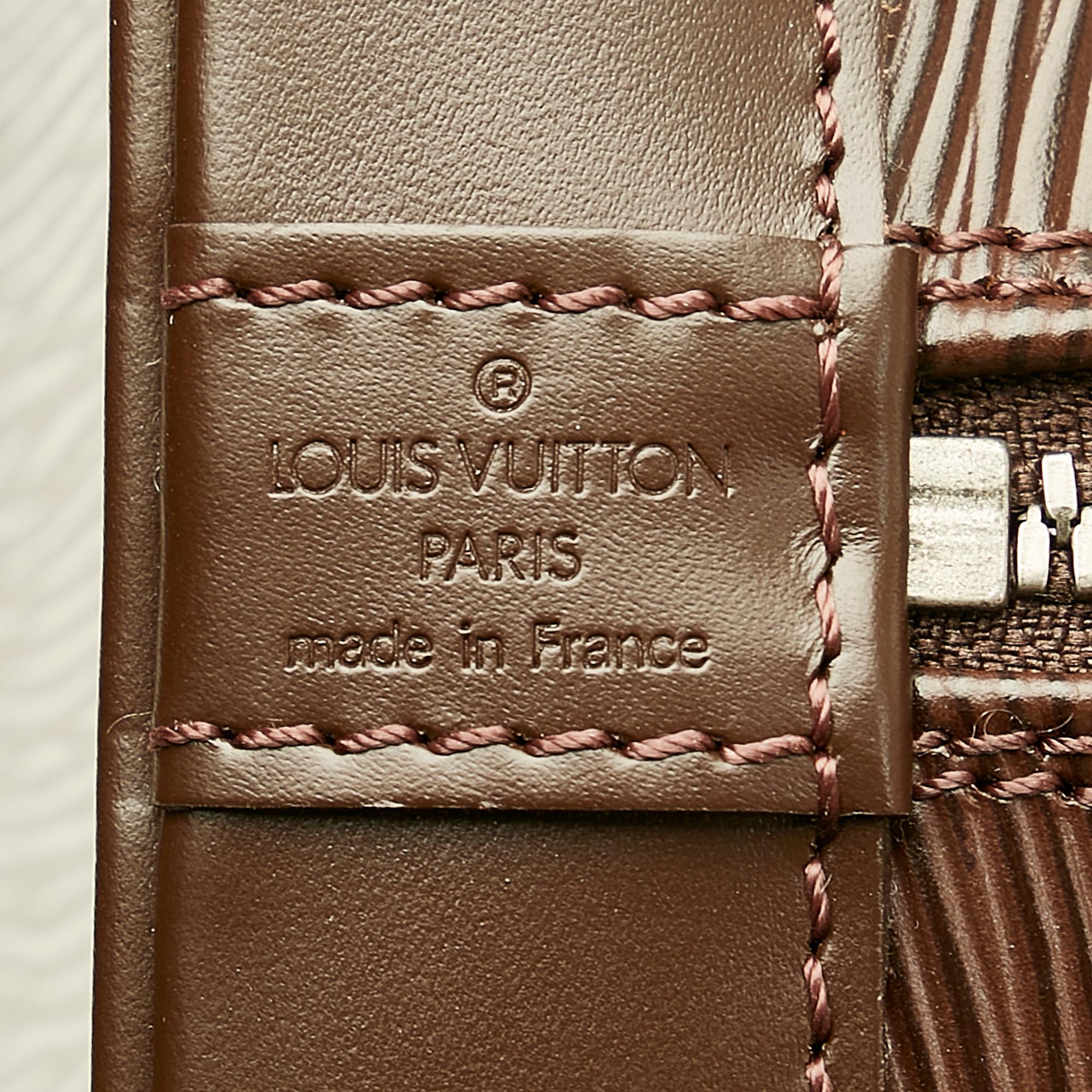 Louis Vuitton Epi Alma PM (SHG-27245)