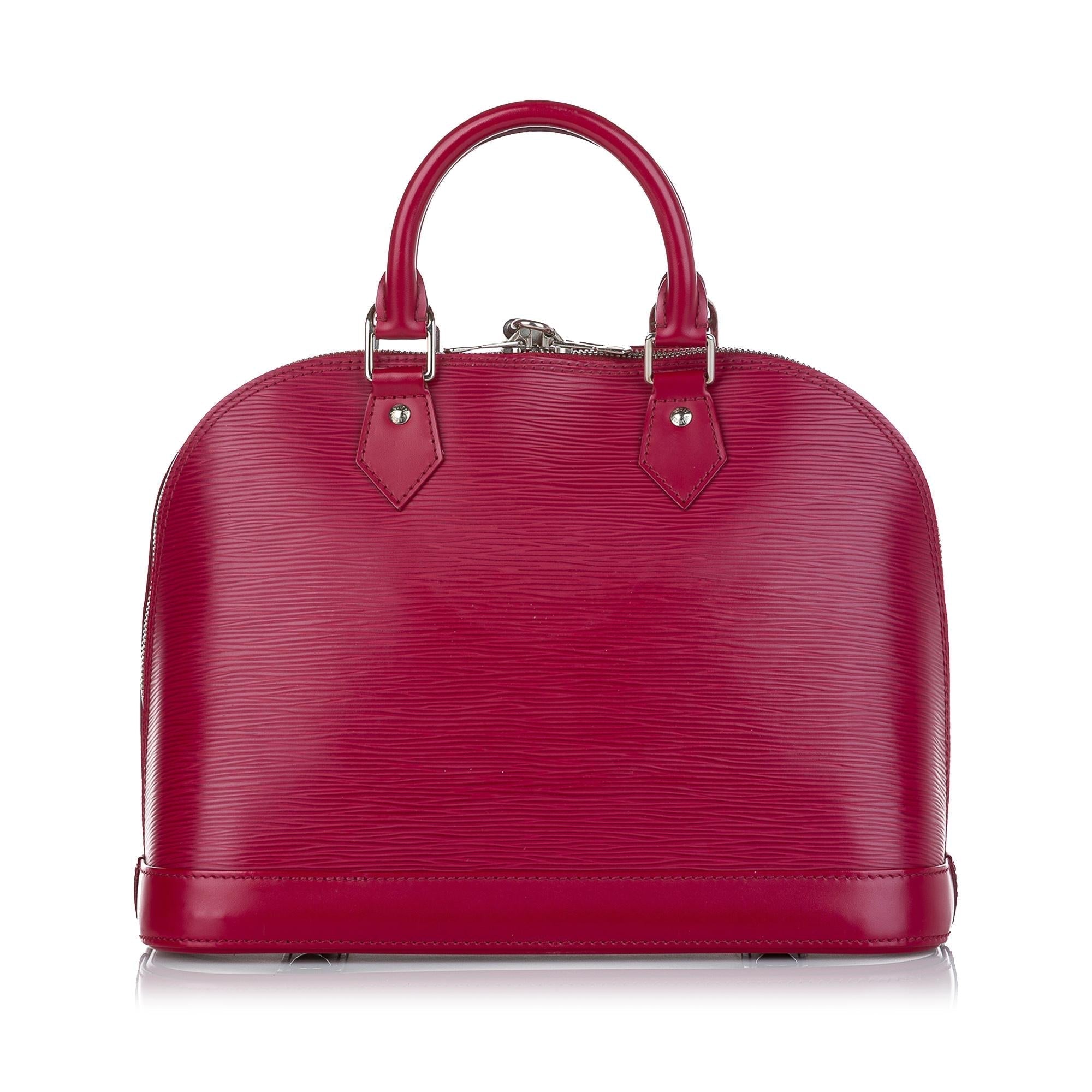 Louis Vuitton Epi Alma PM (SHG-28014)