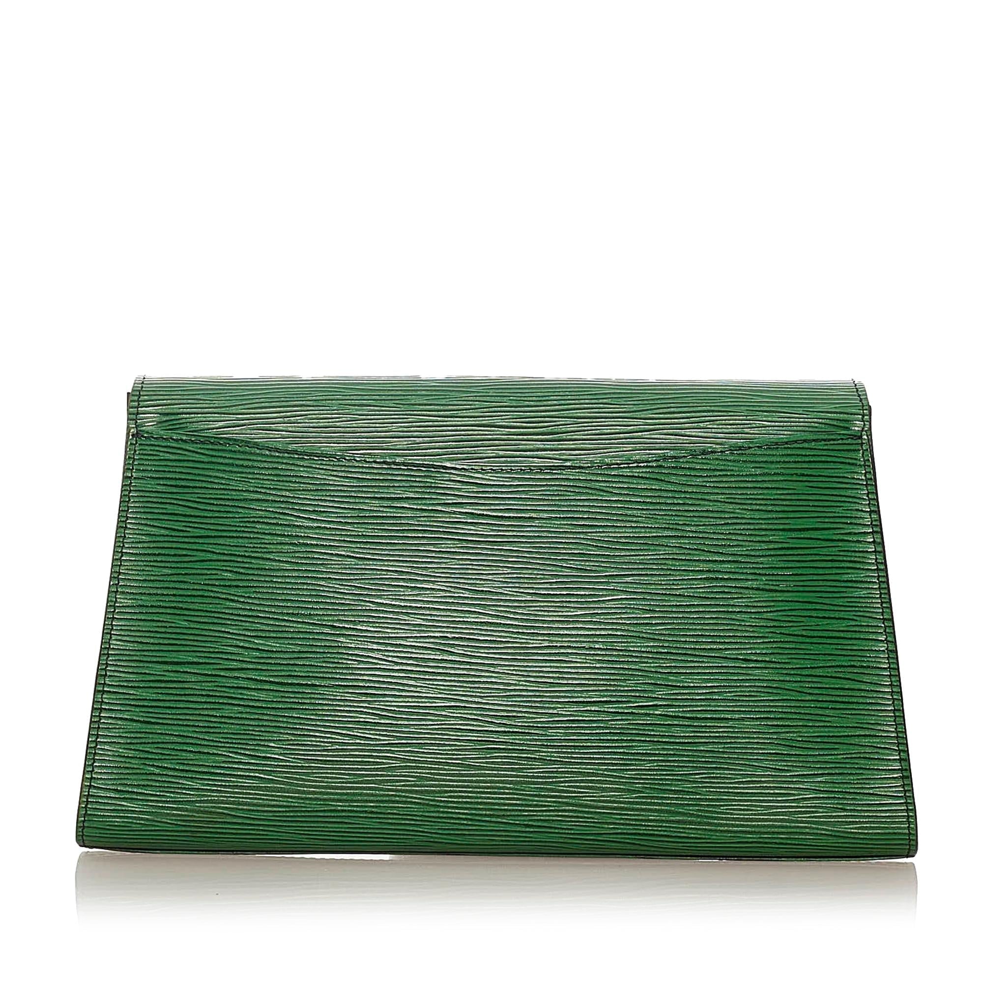 Louis Vuitton Epi Art Deco Clutch Bag (SHG-28027)