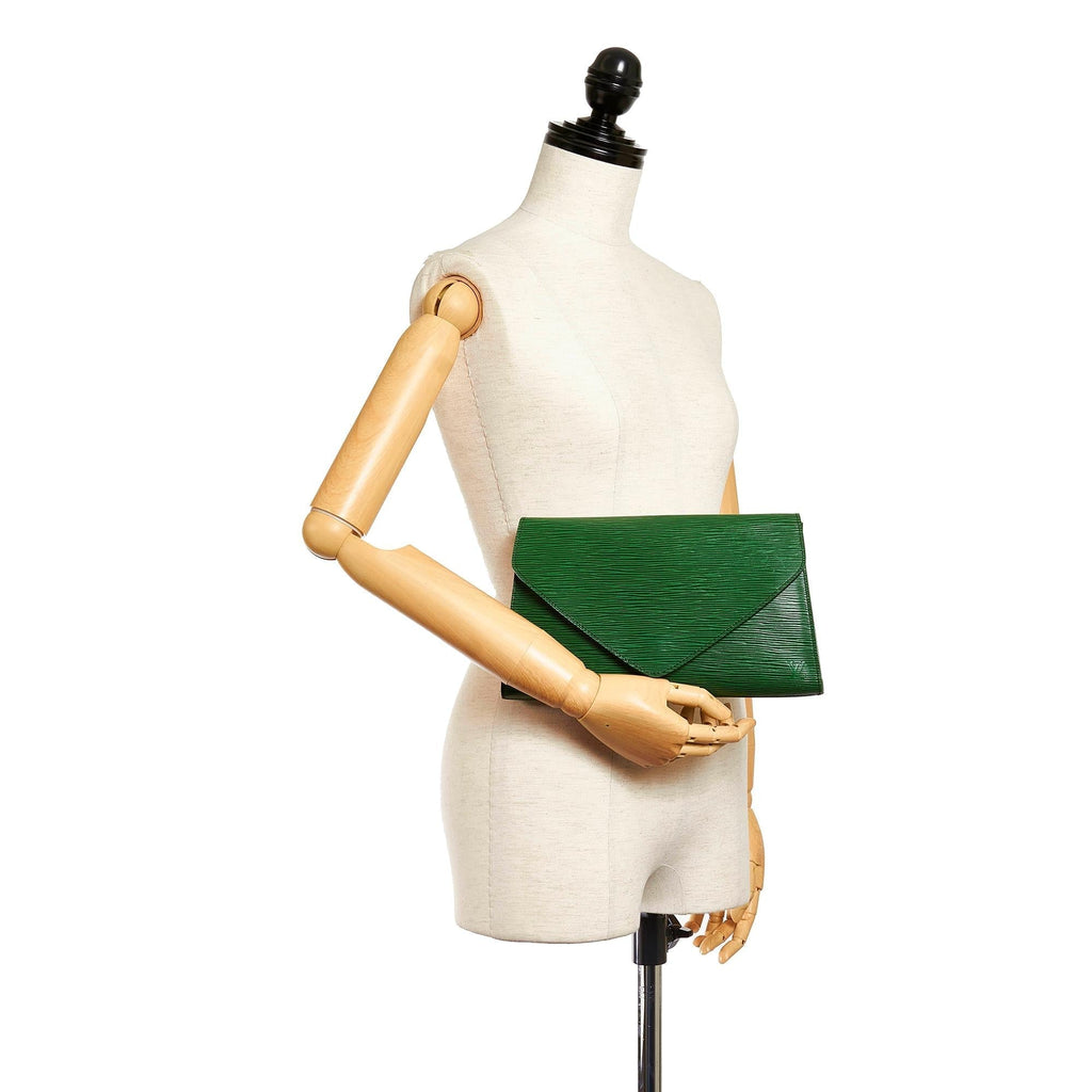 Louis Vuitton Epi Art Deco Clutch Bag (SHG-28027)