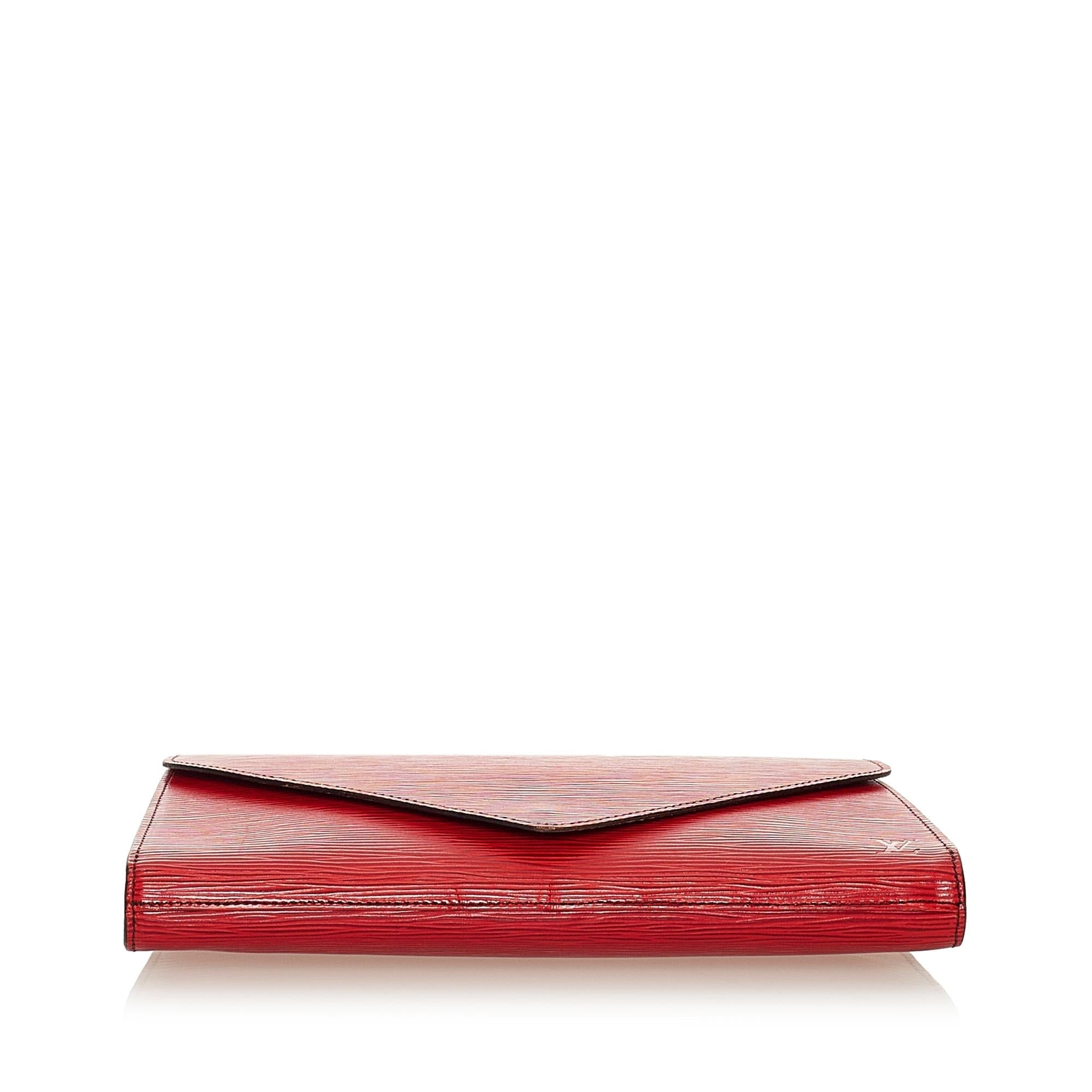 Louis Vuitton Epi Art Deco Clutch (SHG-27984)