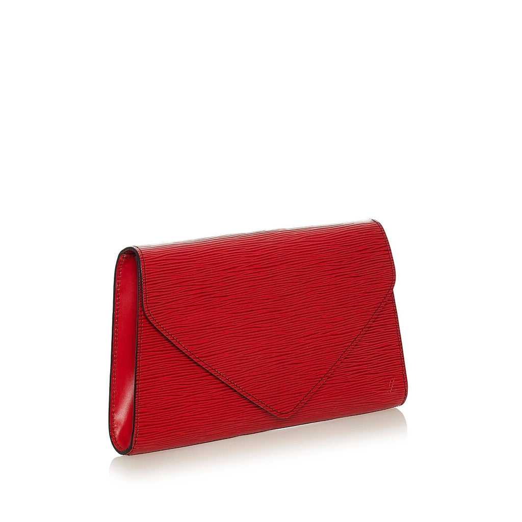 Louis Vuitton Epi Art Deco Clutch (SHG-27984)