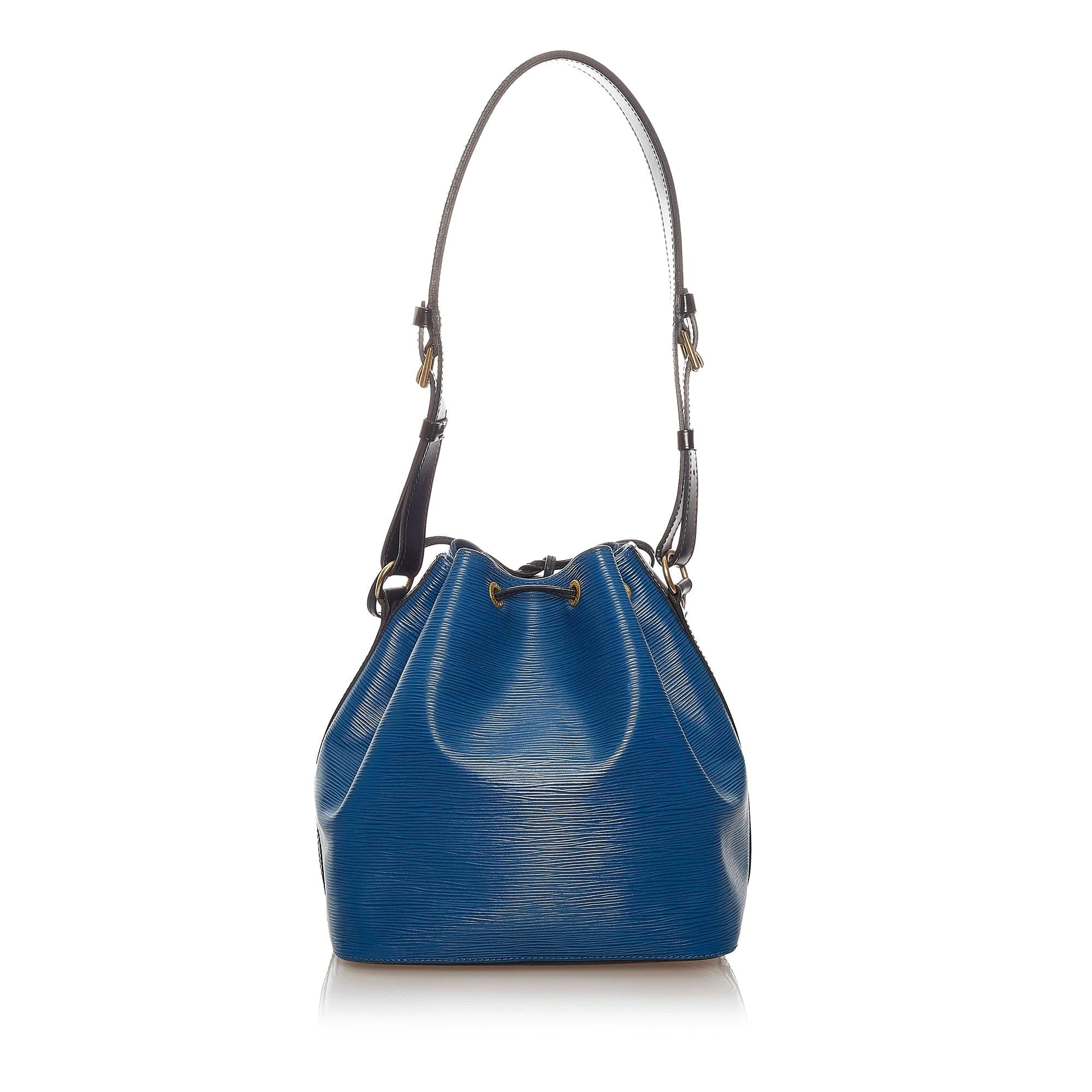 Louis Vuitton Epi Bicolor Petit Noe (SHG-28025)