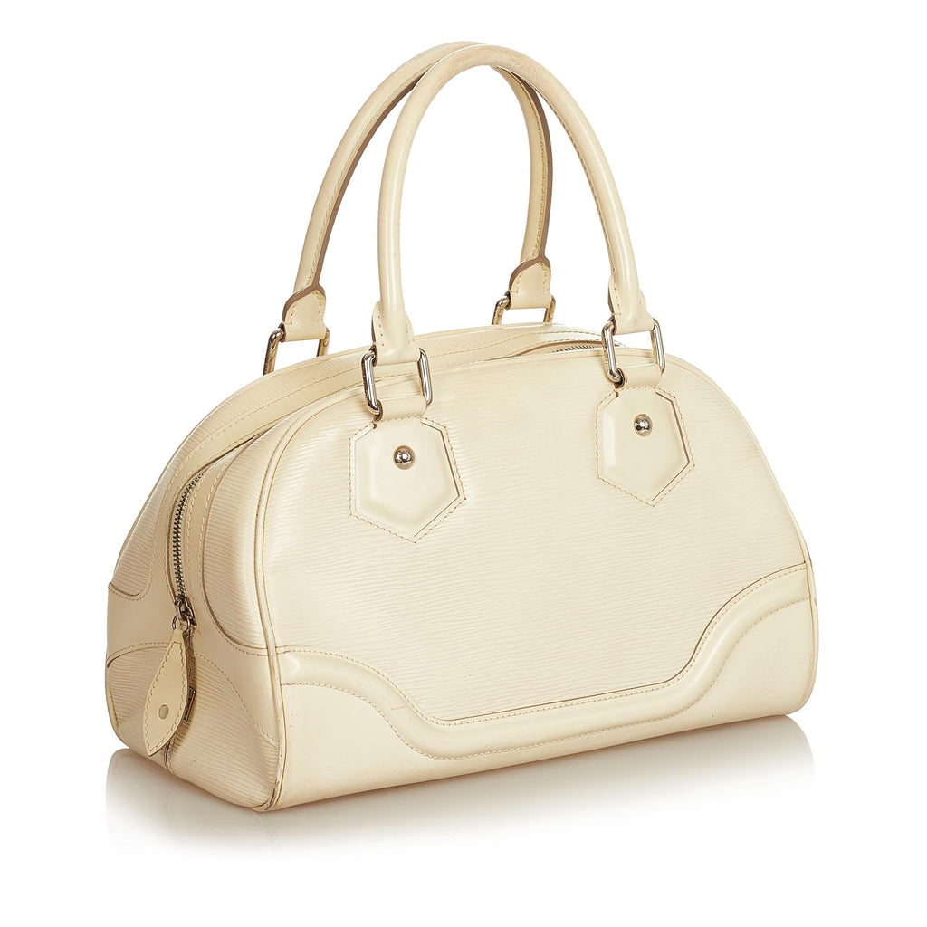 Louis Vuitton Epi Bowling Montaigne PM (SHG-25350)