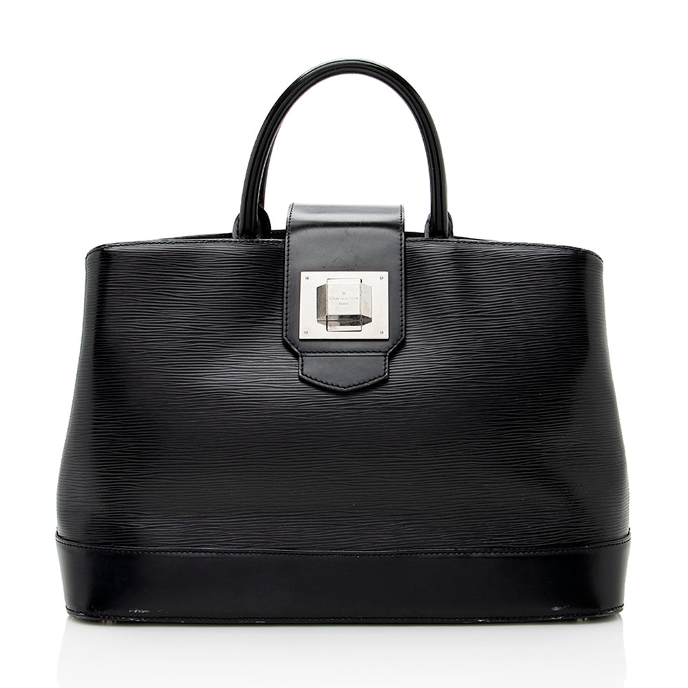 Louis Vuitton Epi Leather Mirabeau GM Satchel (SHF-17567)