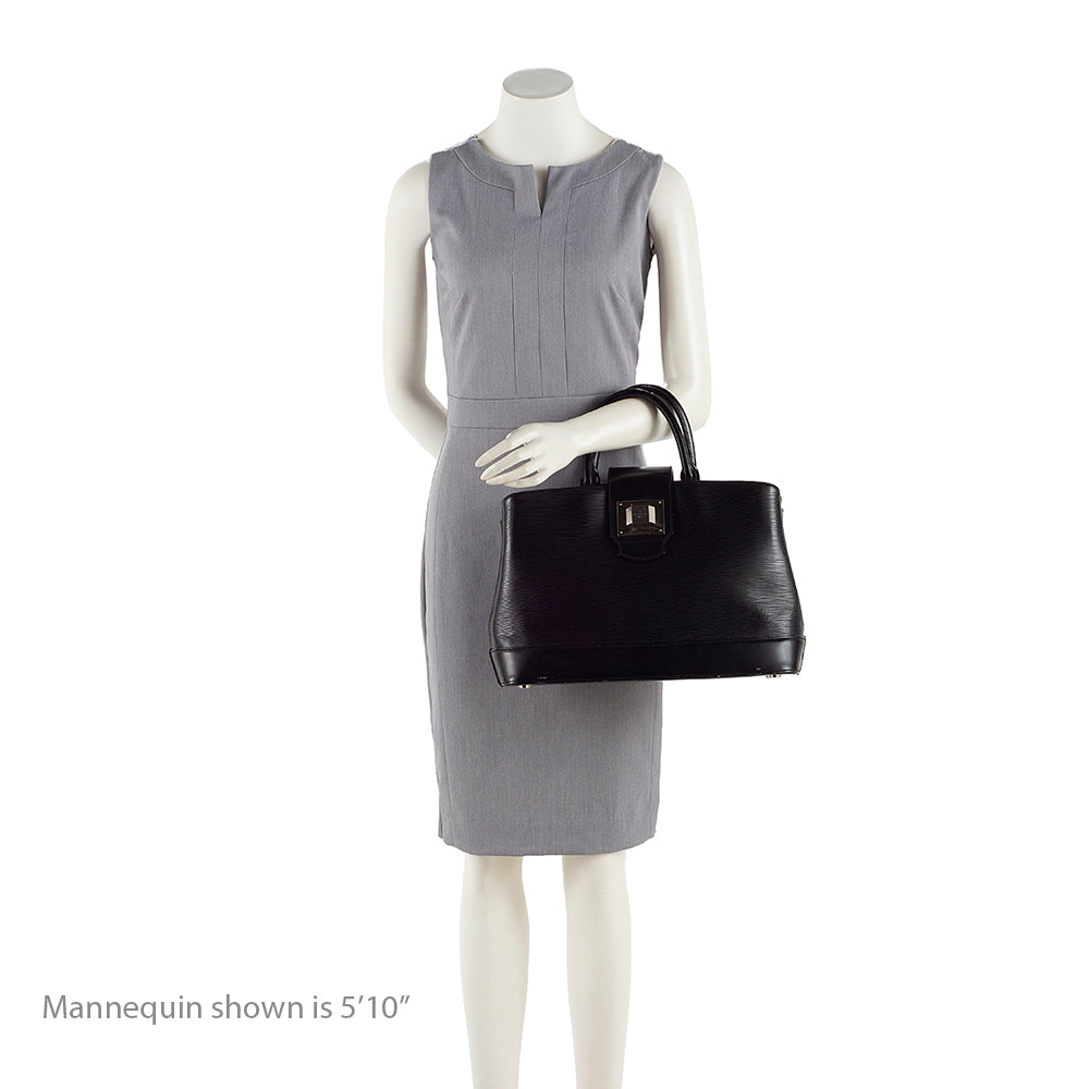 Louis Vuitton Epi Leather Mirabeau GM Satchel (SHF-17567)