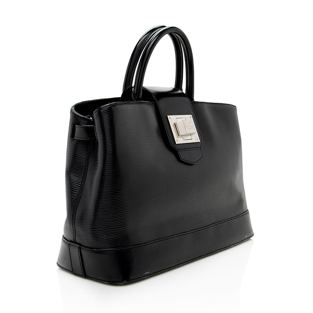 Louis Vuitton Epi Leather Mirabeau GM Satchel (SHF-17567)