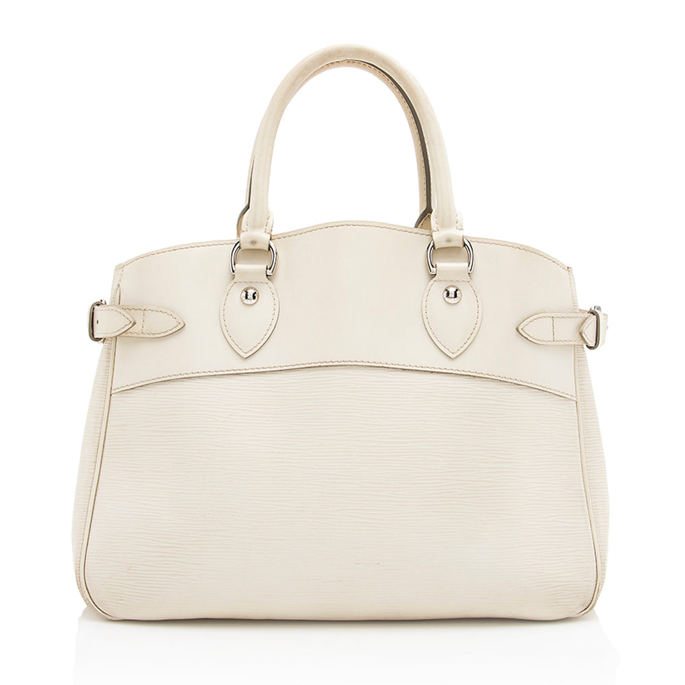 Louis Vuitton Epi Leather Passy PM Satchel (SHF-18117)