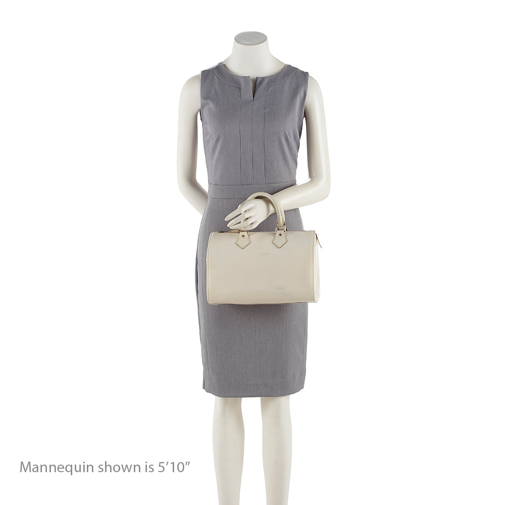 Louis Vuitton Epi Leather Speedy 25 Satchel (SHF-15877)