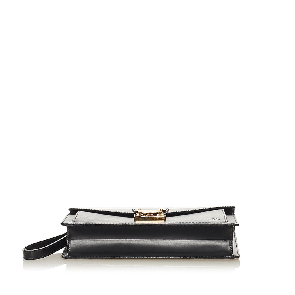 Louis Vuitton Epi Pochette Sellier Dragonne (SHG-27831)