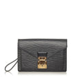 Louis Vuitton Epi Pochette Sellier Dragonne (SHG-27831)