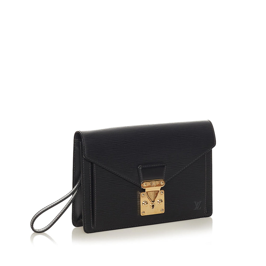 Louis Vuitton Epi Pochette Sellier Dragonne (SHG-27831)