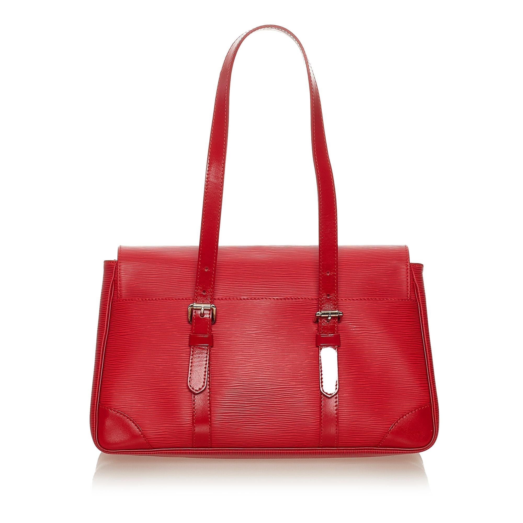 Louis Vuitton Epi Segur MM (SHG-27980)