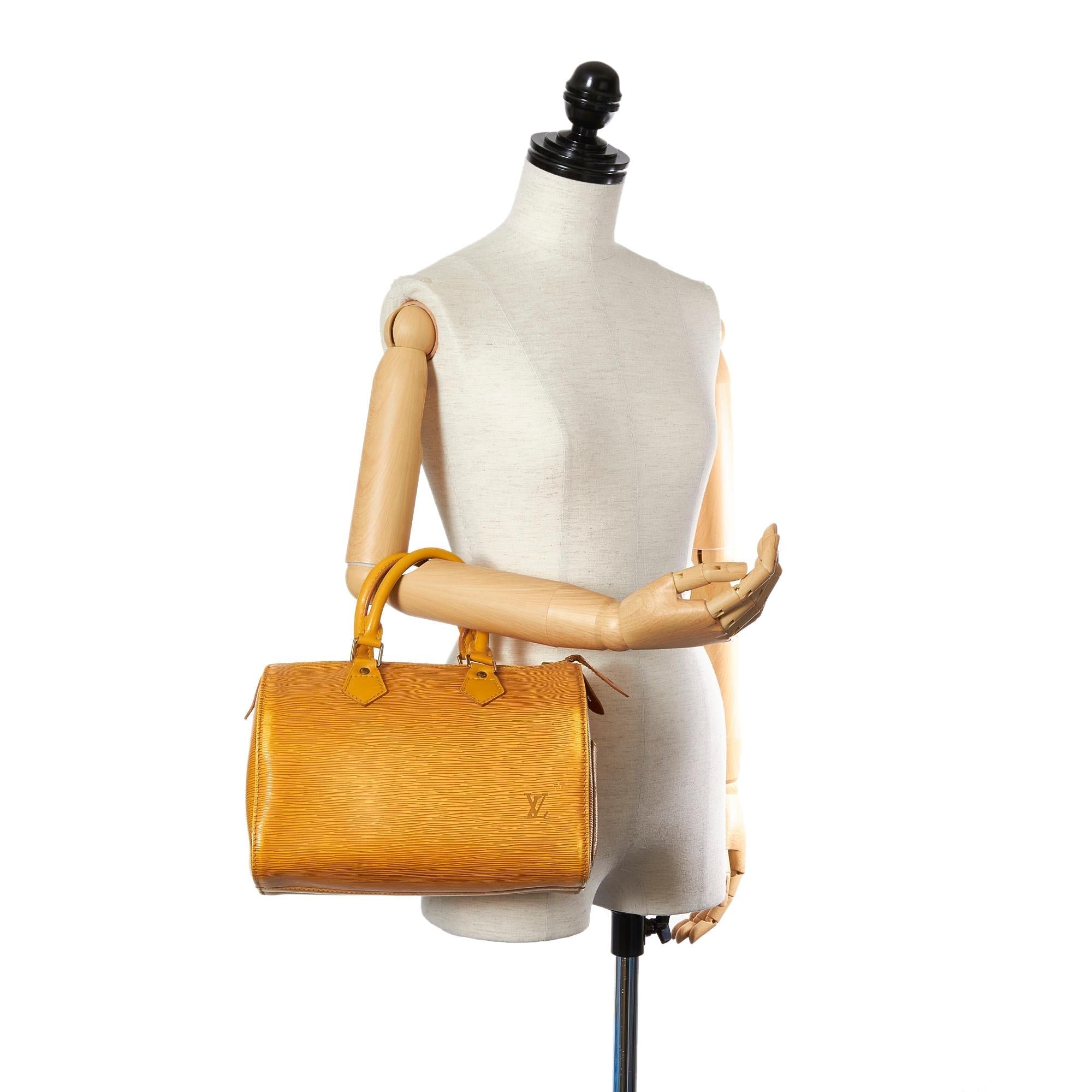 Louis Vuitton Epi Speedy 30 (SHG-24979)
